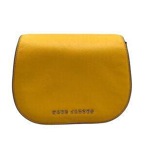 Marc Jacobs Yellow Leather Avenue Crossbody Bag
